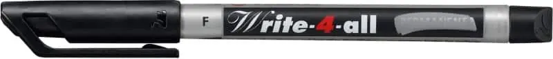 Nur Für Kurze Zeit STABILO write-4-all Write-4-all Permanentmarker Fein Rundspitze – 1 mm Schwarz