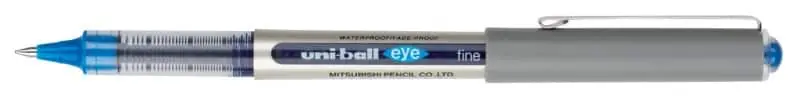 uni-ball Eye Fine UB-157 Nicht einziehbar Tintenroller Blau 0.4 mm Mittel Kugel Sichere Zahlung