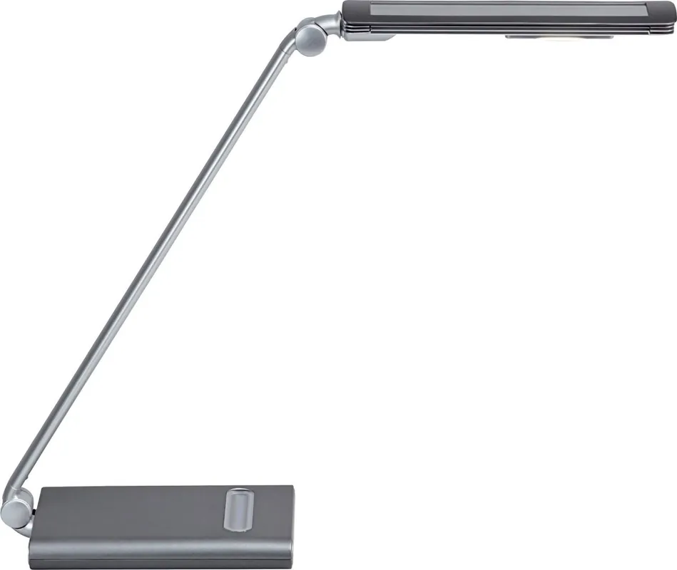 Maul MAULpure Schreibtischlampe LED (dimmbar) Silber Steckdose 130 x 265 x 465 mm Top-Angebot