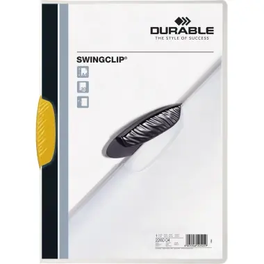 Original DURABLE Klemmmappe SWINGCLIP 226004 DIN A4 max. 30Bl. Klemme ge