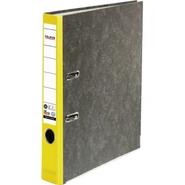 Knallerangebot Falken Ordner S50 80023625 DIN A4 50mm RC Pappe gelb