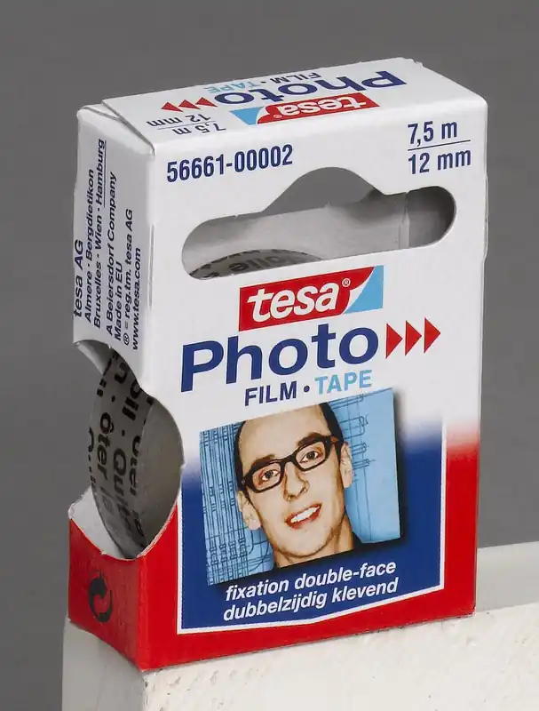 Beliebt tesa doppelseitiges Klebeband 12 mm x 7.5 m transparent