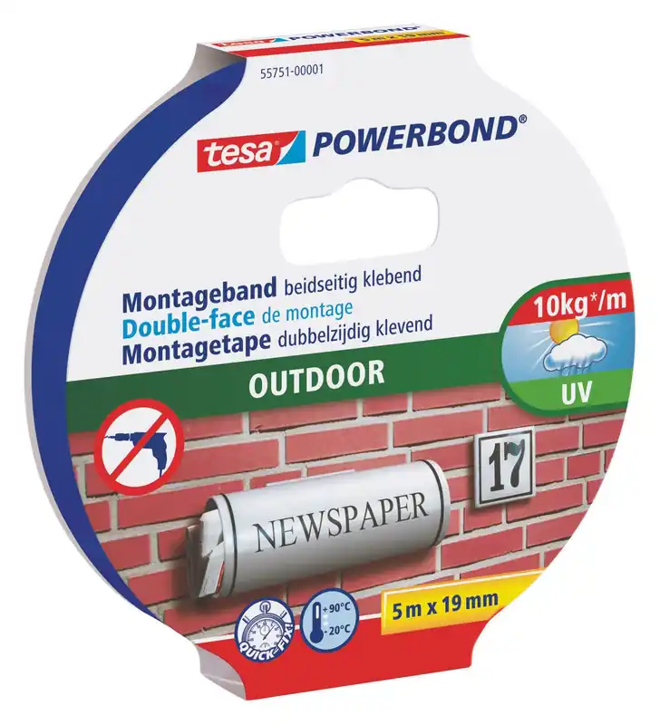 Neue Kollektion tesa doppelseitiges Klebeband 19 mm x 5 m grün