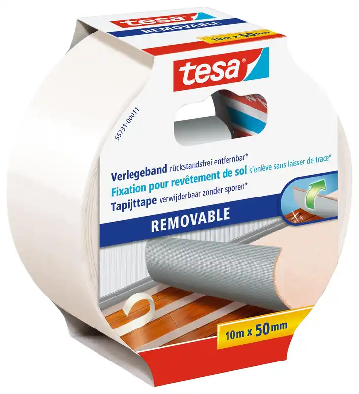 Preisknaller tesa doppelseitiges Klebeband 50 mm x 10 m transparent