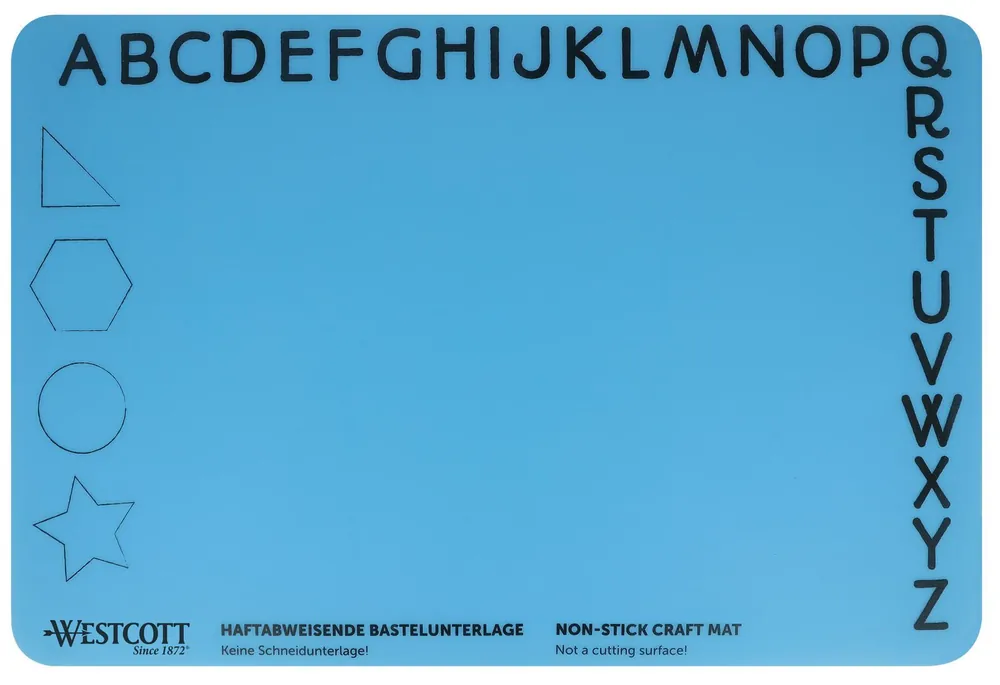 Sofort Bestellen WESTCOTT Bastelunterlage 45,4 x 30,4 cm blau