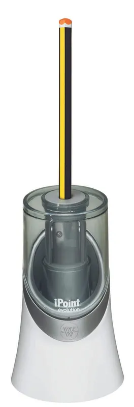 WESTCOTT elektrischer Anspitzer weiß/transparent Billig