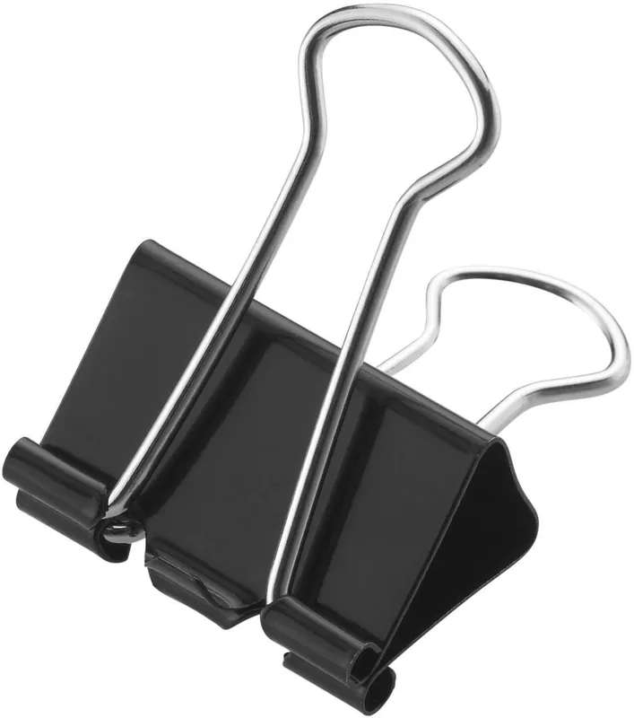 Preisknaller WESTCOTT Foldbackklammern schwarz 2.5 cm    1 Pack = 12 St.