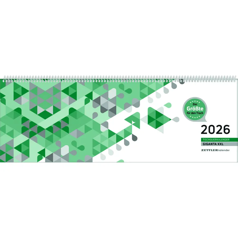 ZETTLER Schreibtischquerkalender 126 Preiswert
