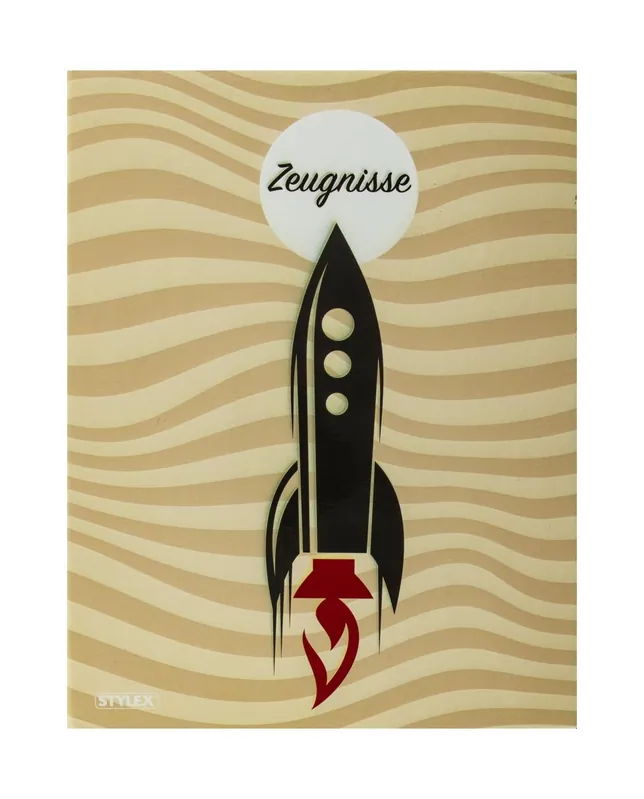 Zeugnismappe mit 20 Hüllen „Rakete“ Angebot